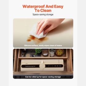 Electric Warming Tray, Food Warming Mat for Buffet, Rollable & Portable Silicone Food Warmer with 9 Adjustable Temperature Settings